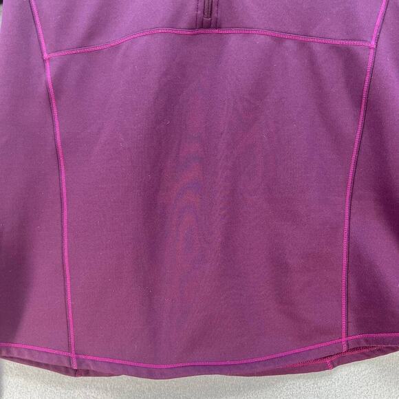 Columbia Women's Omni-Wick Half Zip Pullover Size Large Burgundy - Picture 4 of 13